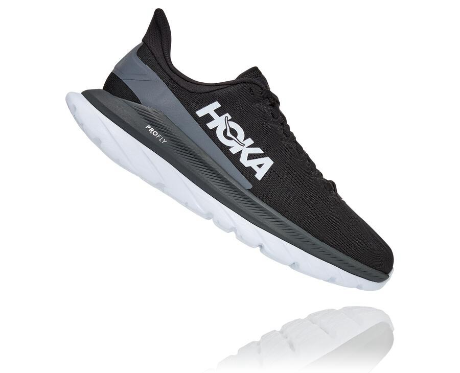 Hoka One One Tenisky Damske Čierne/Biele - Mach 4 - 36057-DOLZ